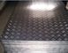 Clean Checkered Aluminum Diamond Plate Sheets 1050 3003 1.5 - 8.0mm  Anti-slip supplier