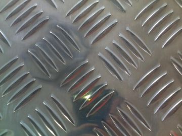 China 3000 Series 3003 H14 Polished Aluminum Diamond Plate Thickness 0.7mm-20mm supplier