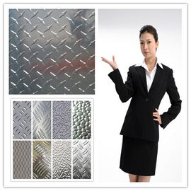 China Cold Rolling 1100 3003 Aluminum Tread Plate Aluminium Checker Sheet Metal supplier