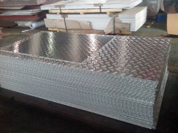China Diamond Plate Aluminum Sheet Metal 3105 1100 3003 5052 Aluminium Diamond Tread Plate supplier