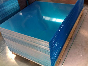 China Covered Blue PE Aluminum Sheet Metal Or Llip Board To Protect Surface supplier