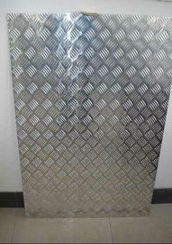 China 1050 1060 1100 H14 Aluminum Diamond Tread Plate 0.7mm - 6mm Thickness supplier