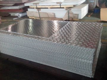 Diamond Plate Aluminum Sheet Metal 3105 1100 3003 5052 Aluminium Diamond Tread Plate supplier